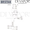 Bristan Design Utility Lever Bath Taps Spares